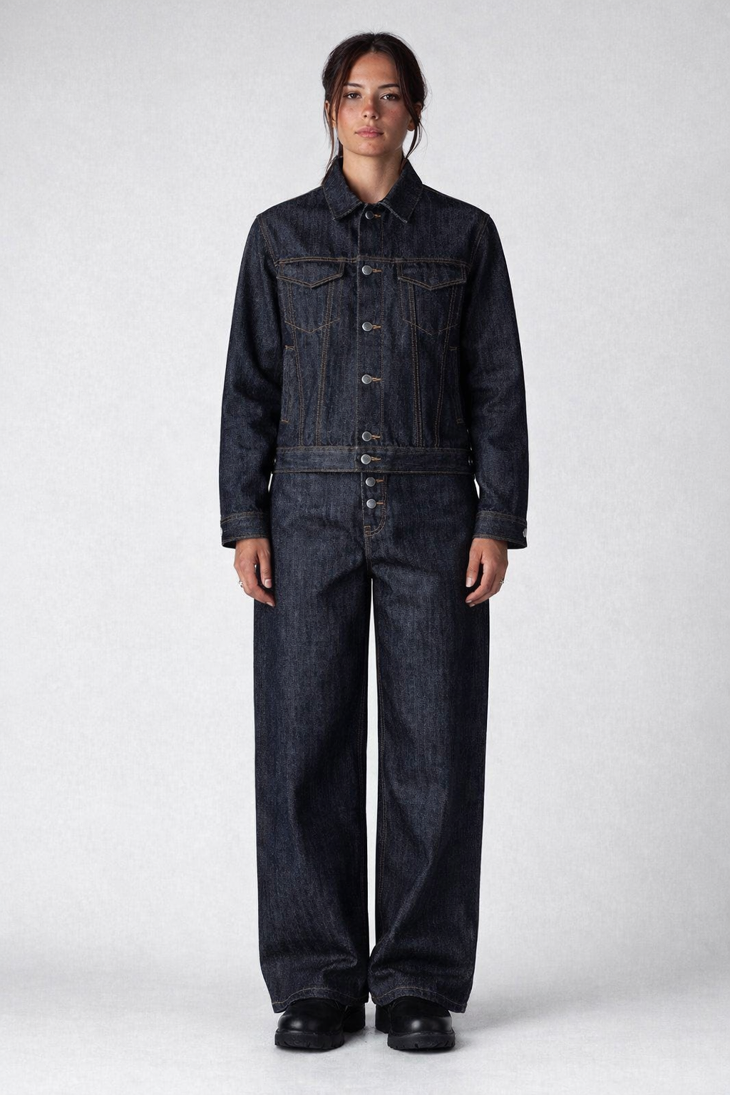 Origin Women’s Raw Denim Set (Raw Indigo)