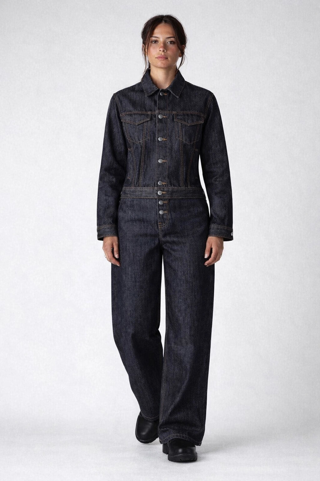 Origin Raw Denim Jacket (Raw Indigo)