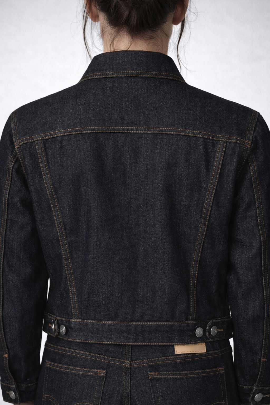Origin Raw Denim Jacket (Raw Black)