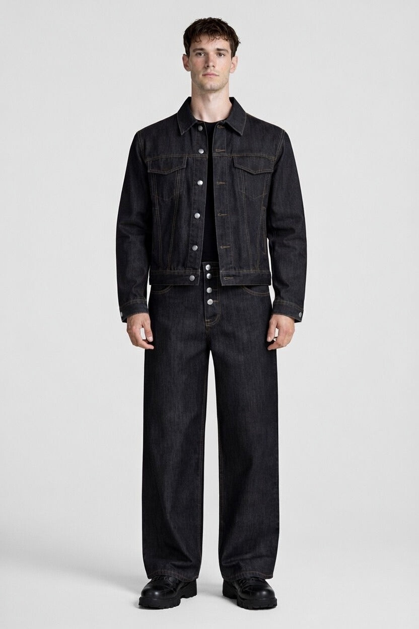 Origin Denim Jacket (Raw Black)