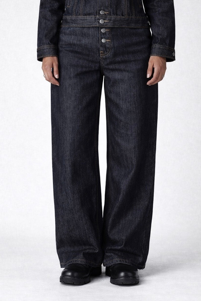 Origin Raw Denim Jeans (Raw Indigo)