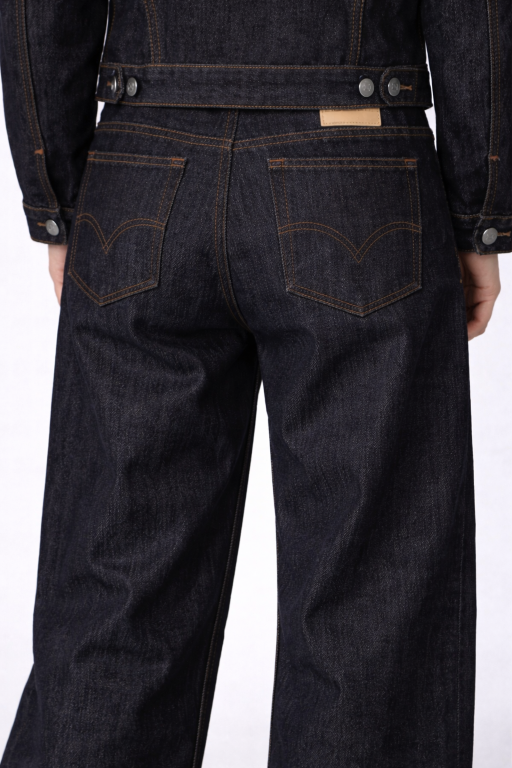 Origin Raw Denim Jeans (Raw Black)